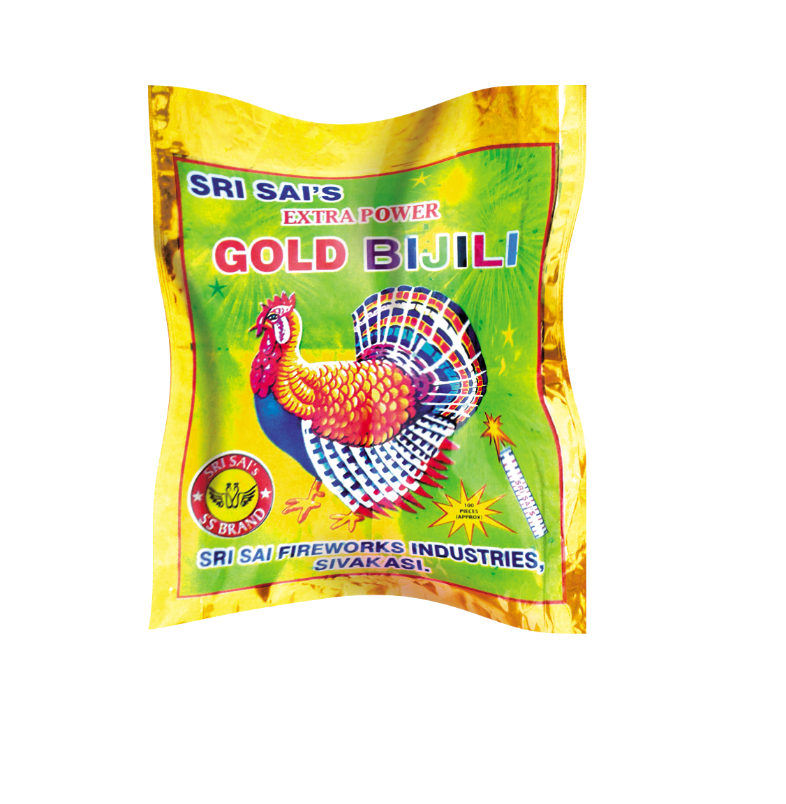 BIJILI 100 Pcs GOLD